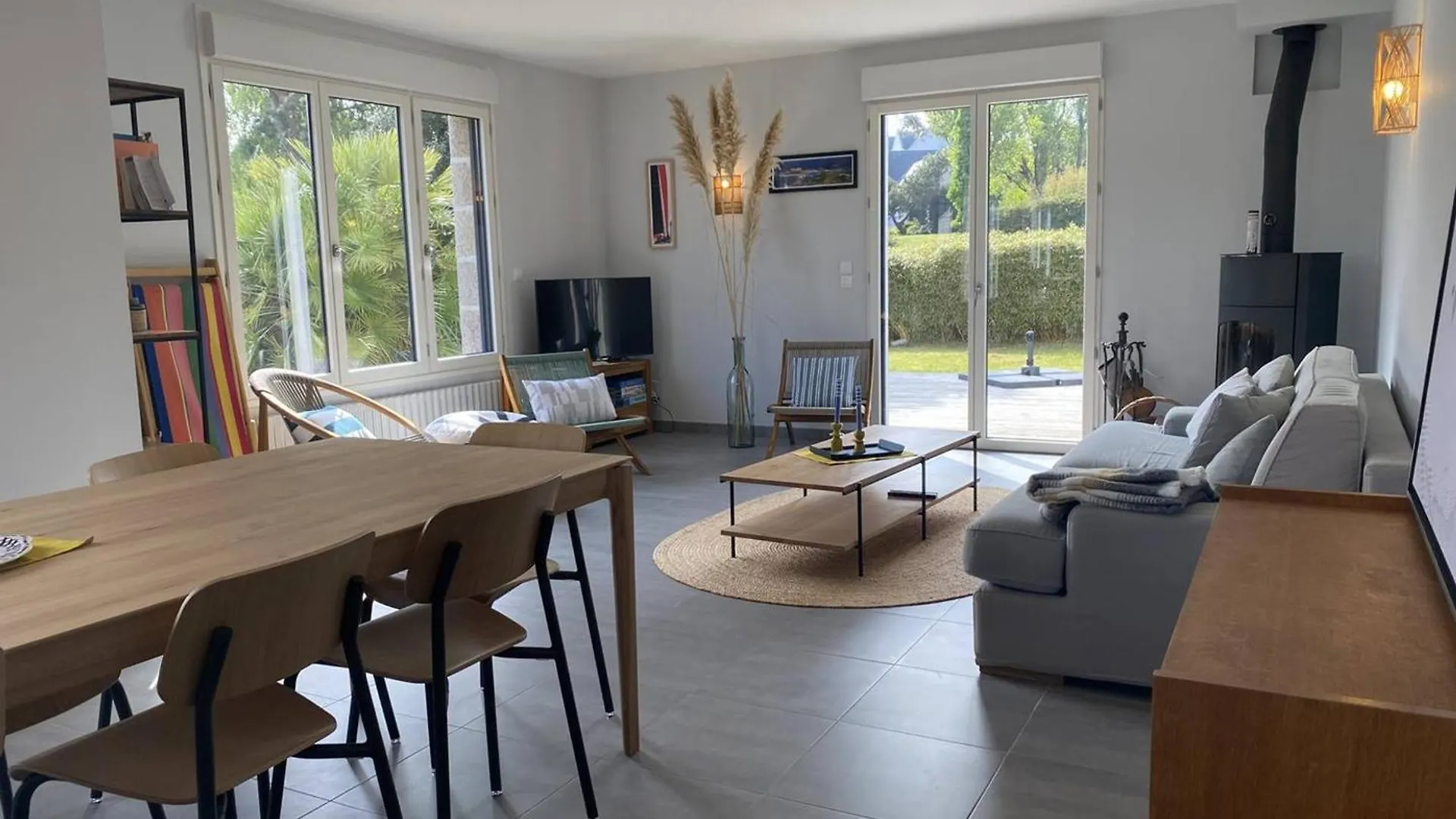 Grande Maison Au Centre De Perros-Guirec Avec Jardin, Terrasse Et Wifi - Fr-1-368-460 Ferienhaus